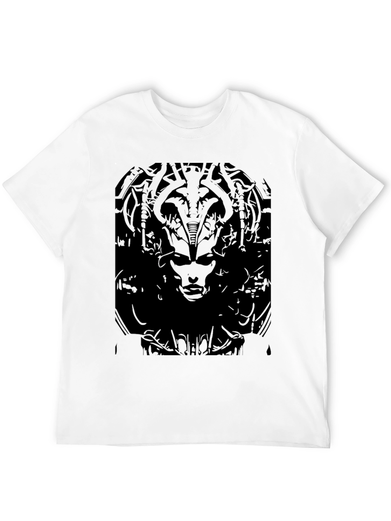 Dark Graphic Print T-Shirt