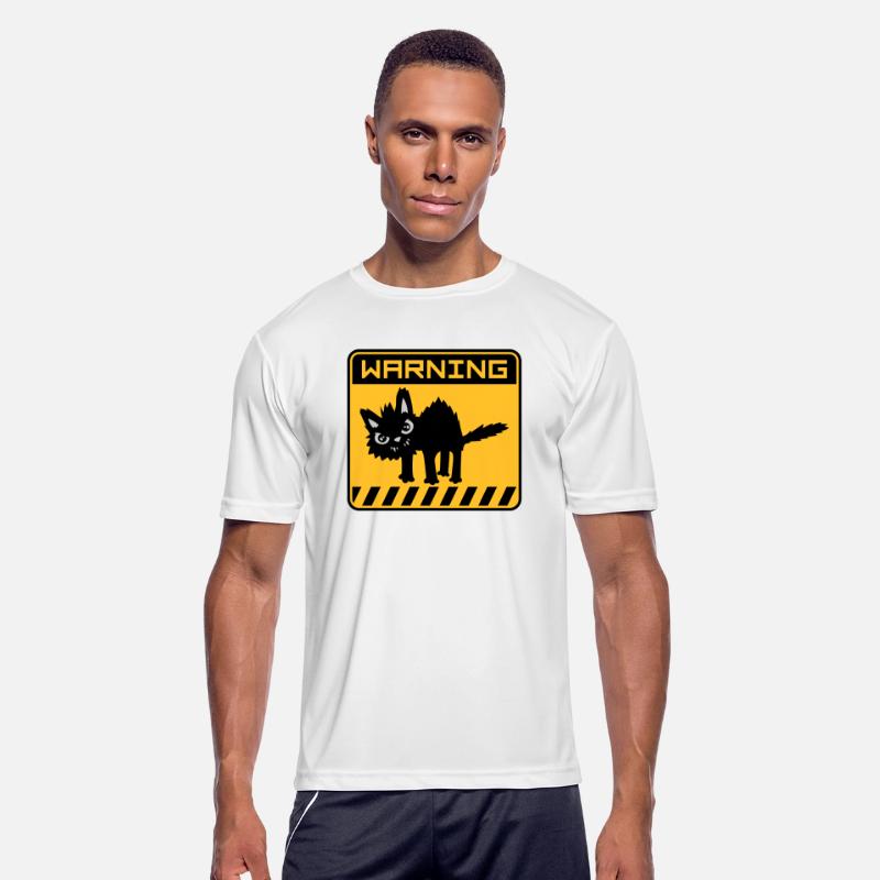 Warning dangerous cat