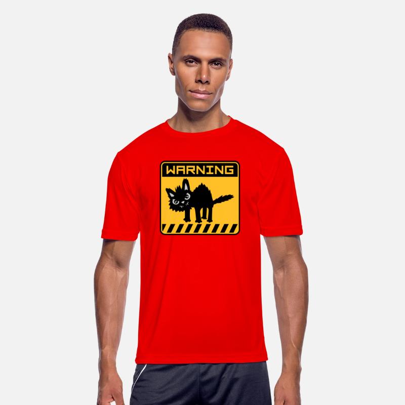 Warning dangerous cat