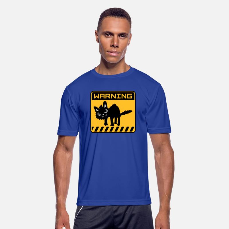 Warning dangerous cat