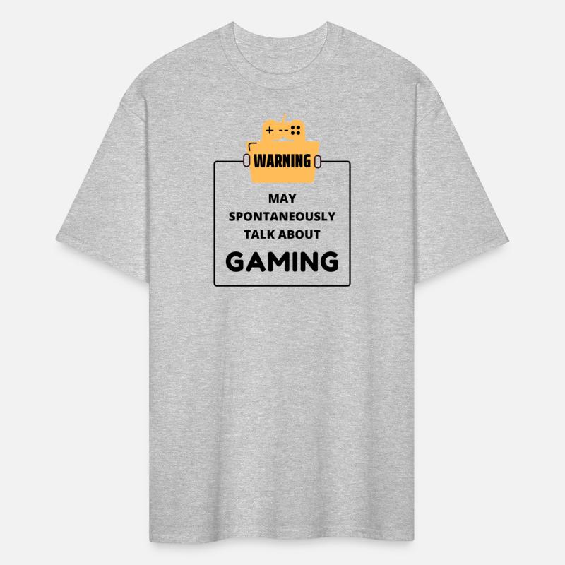 WARNING May Spontaneously Talk About GAMING