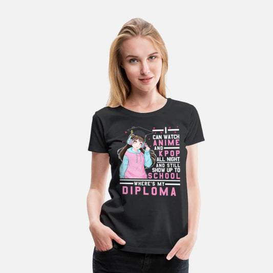 Watch Anime And KPOP All Night Funny School Girl G