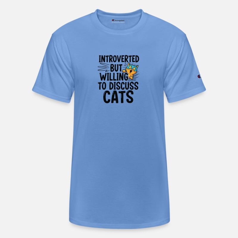 Willing to Discuss Cats | Funny Cat lover shirt