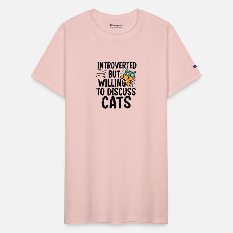 Willing to Discuss Cats | Funny Cat lover shirt