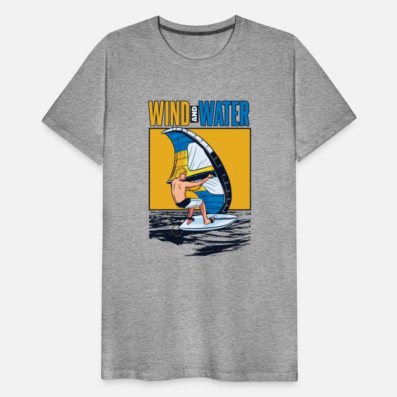 Wind And Water Sailboarding Surfer Water Sports