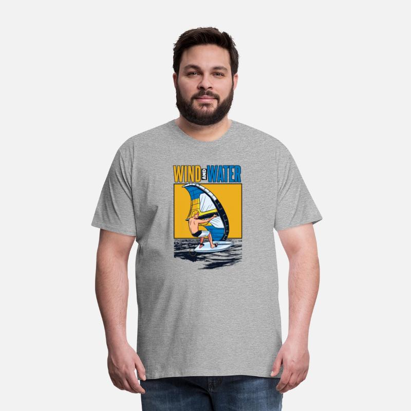 Wind And Water Sailboarding Surfer Water Sports