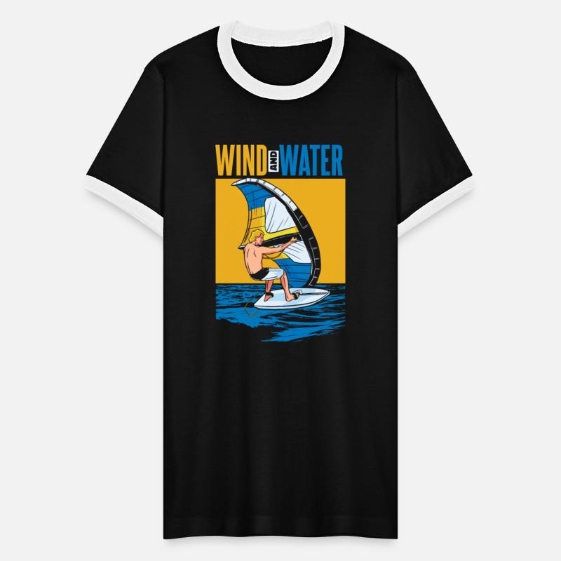 Wind And Water Sailboarding Surfer Water Sports
