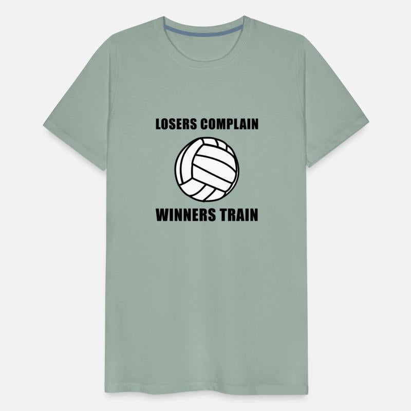 Winners Train Volleyball