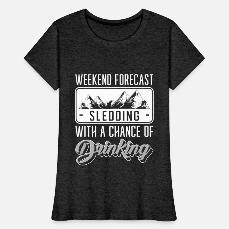 Winter Sledding Wooden Sled