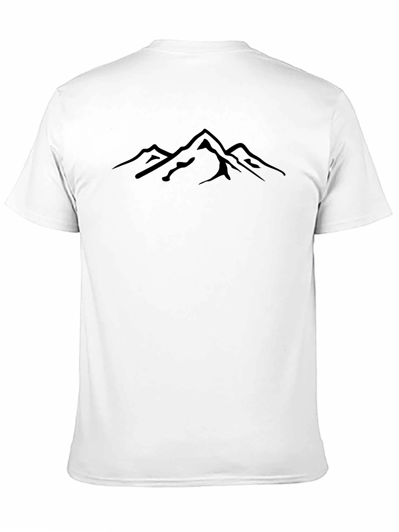 Mountain Graphic Black T-Shirt