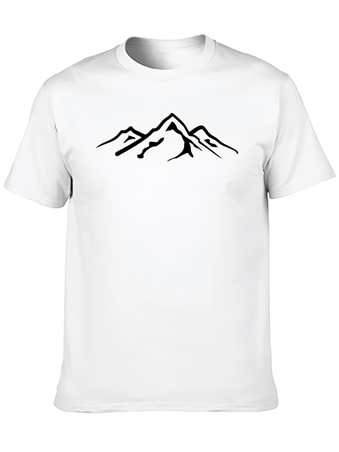 Mountain Graphic Black T-Shirt