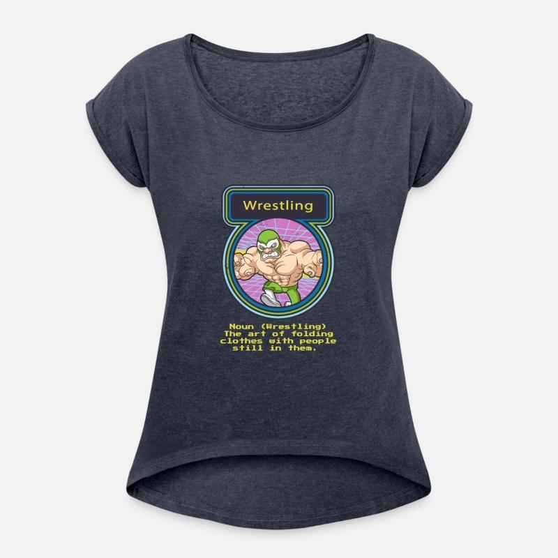 Wrestling Retro Arcade Noun The Art Of Folding