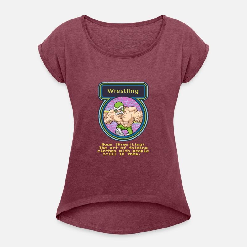 Wrestling Retro Arcade Noun The Art Of Folding