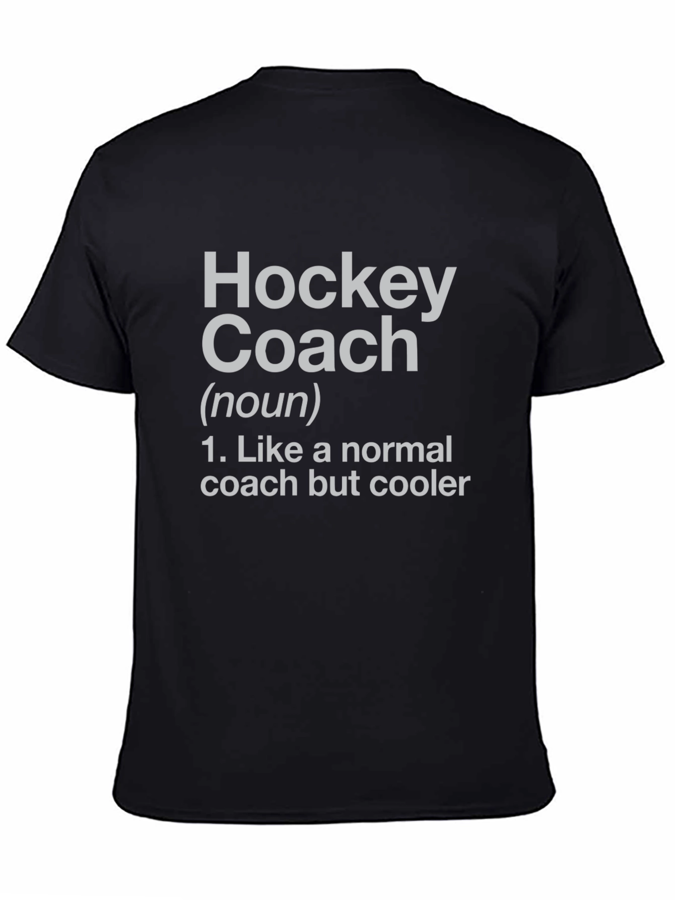 Hockey Coach Definition Graphic T-Shirt