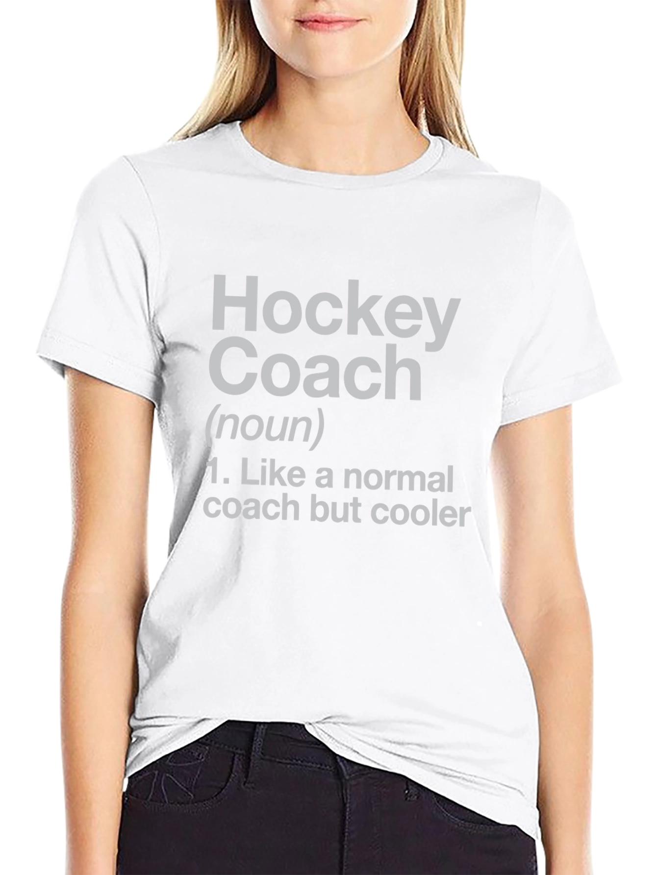 Hockey Coach Definition Graphic T-Shirt