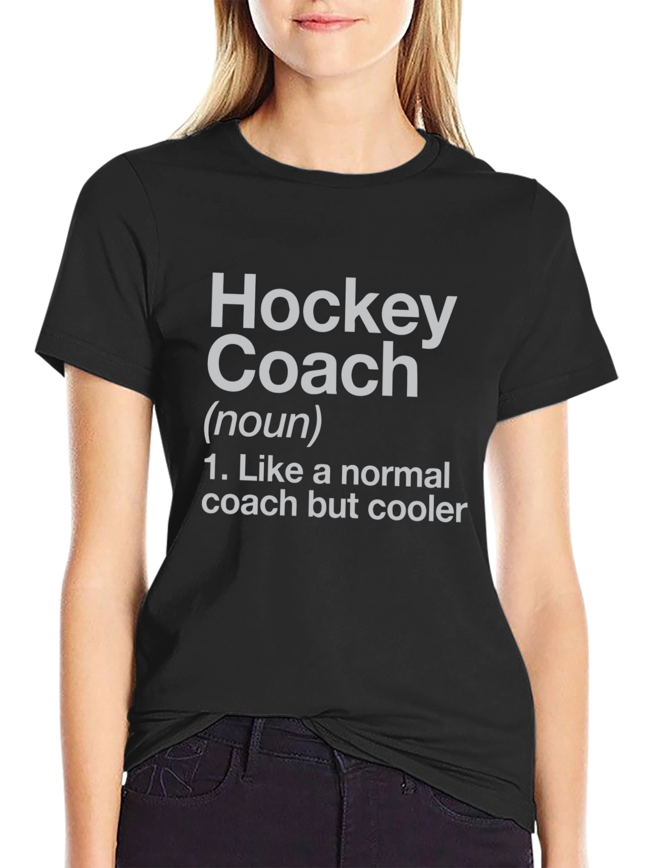 Hockey Coach Definition Graphic T-Shirt