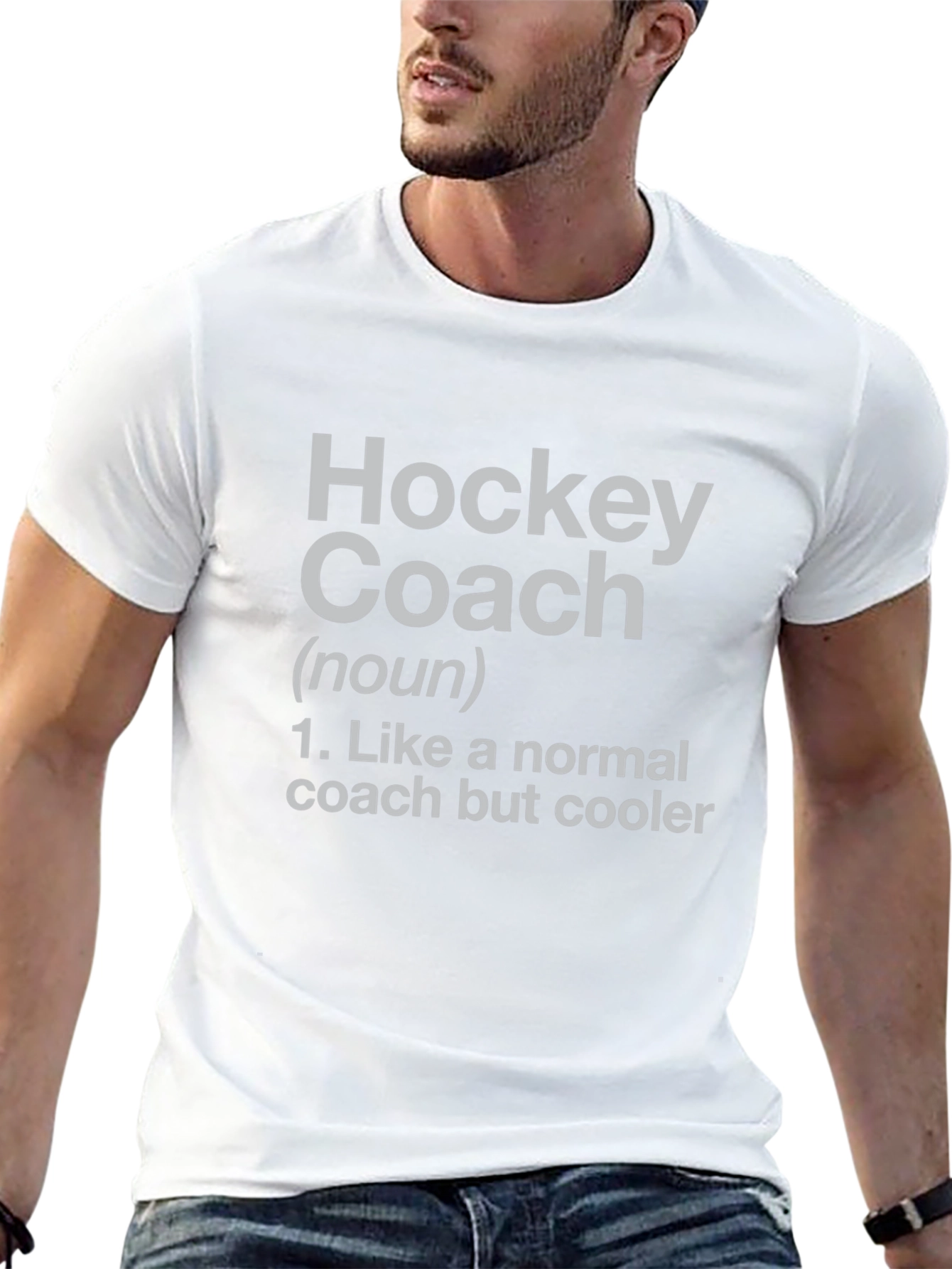 Hockey Coach Definition Graphic T-Shirt