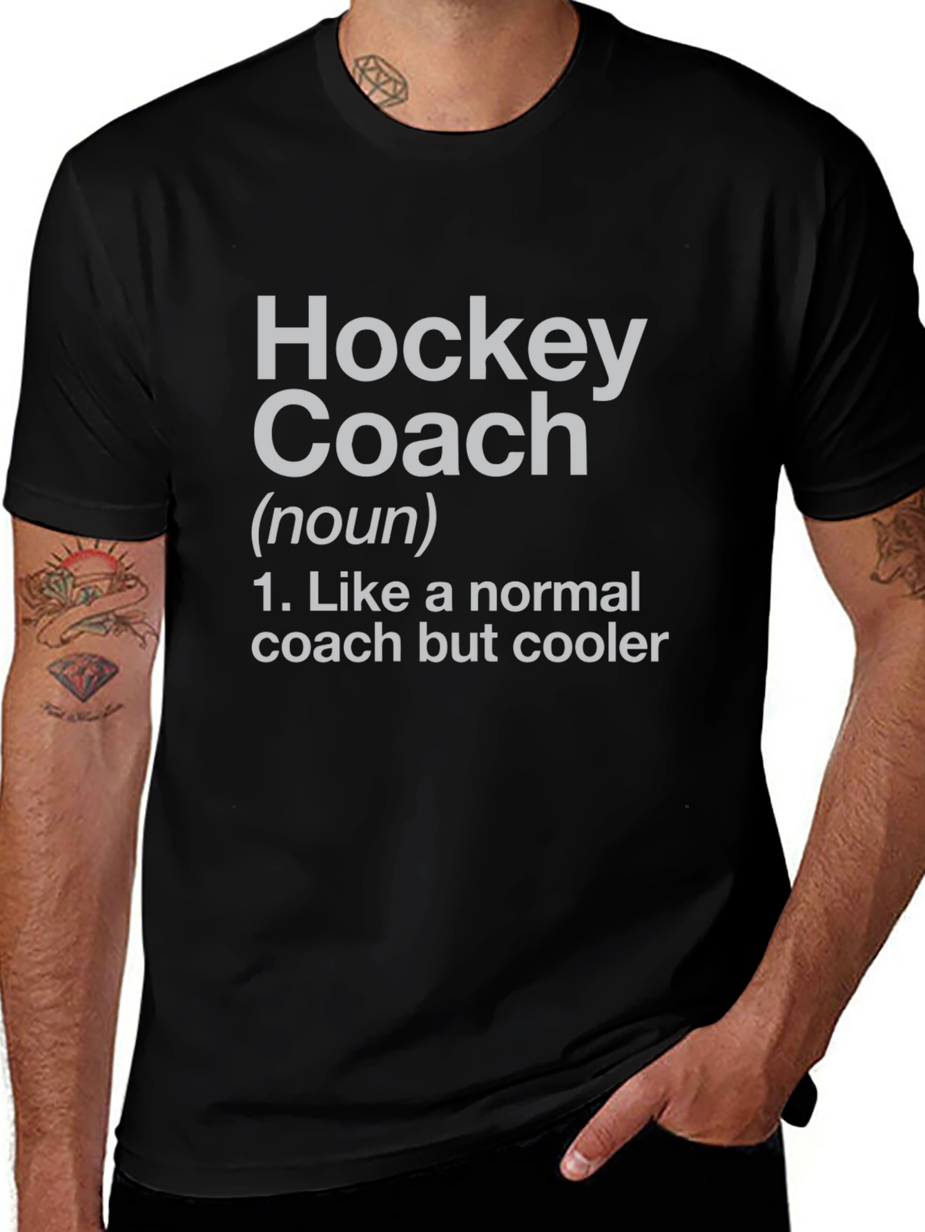 Hockey Coach Definition Graphic T-Shirt
