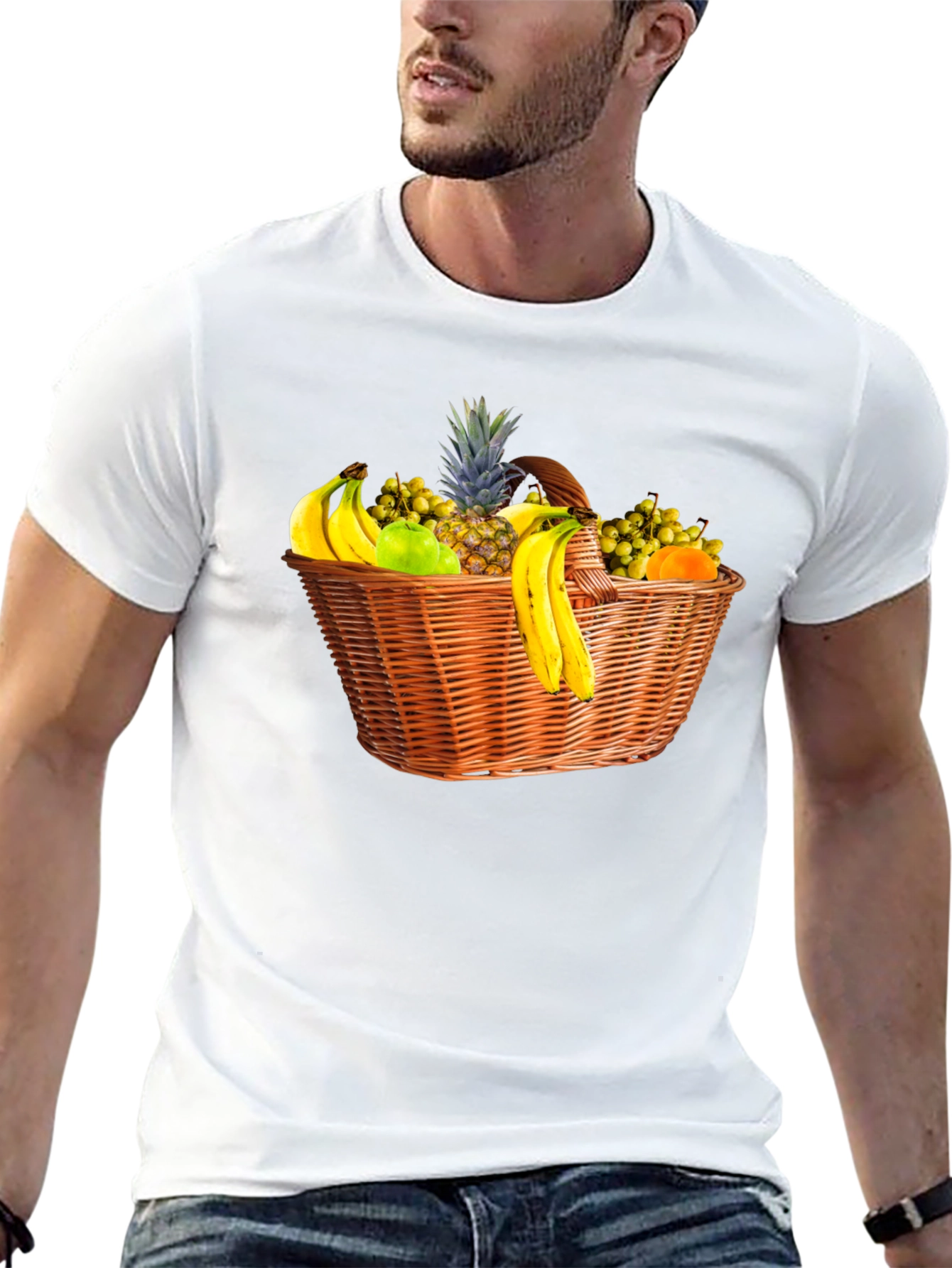 Fruit Basket Graphic T-Shirt - Stylish & Unique Design