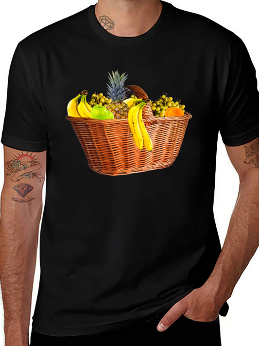 Fruit Basket Graphic T-Shirt - Stylish & Unique Design