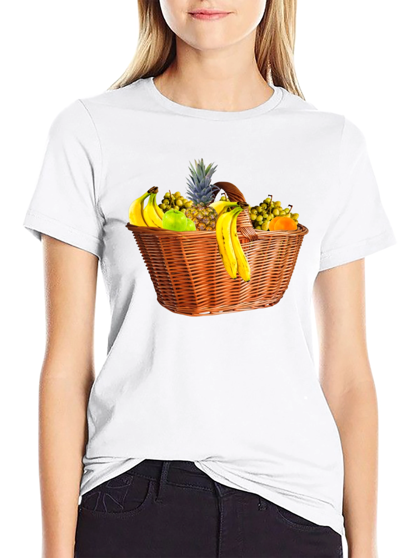 Fruit Basket Graphic T-Shirt - Stylish & Unique Design
