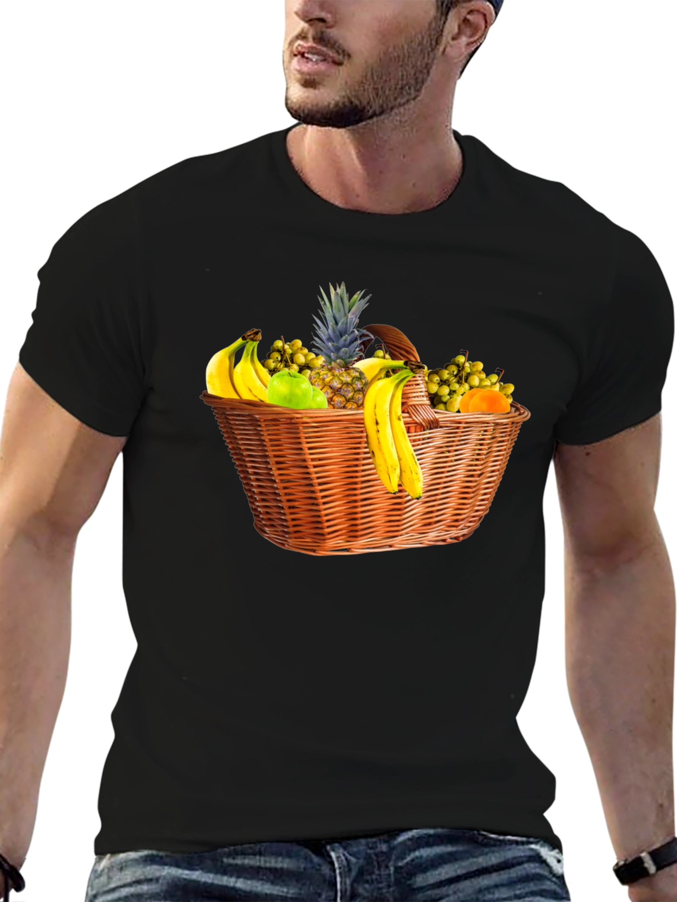 Fruit Basket Graphic T-Shirt - Stylish & Unique Design