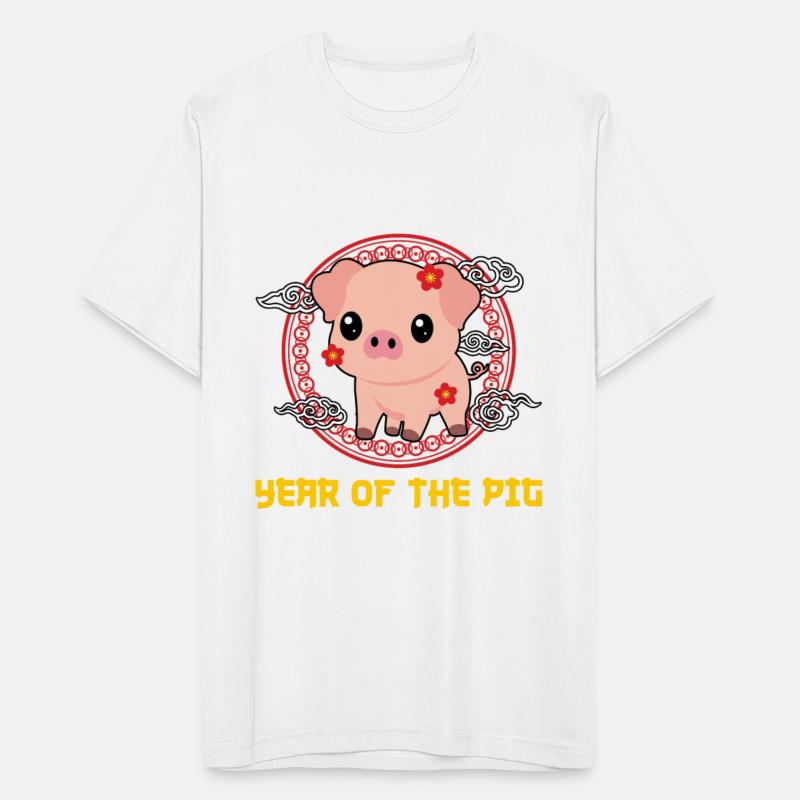 Year Of Pig Kawaii Cute Chinese New Year