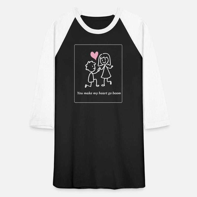 'You Make My Heart Go Boom' Valentine’s Day TShirt