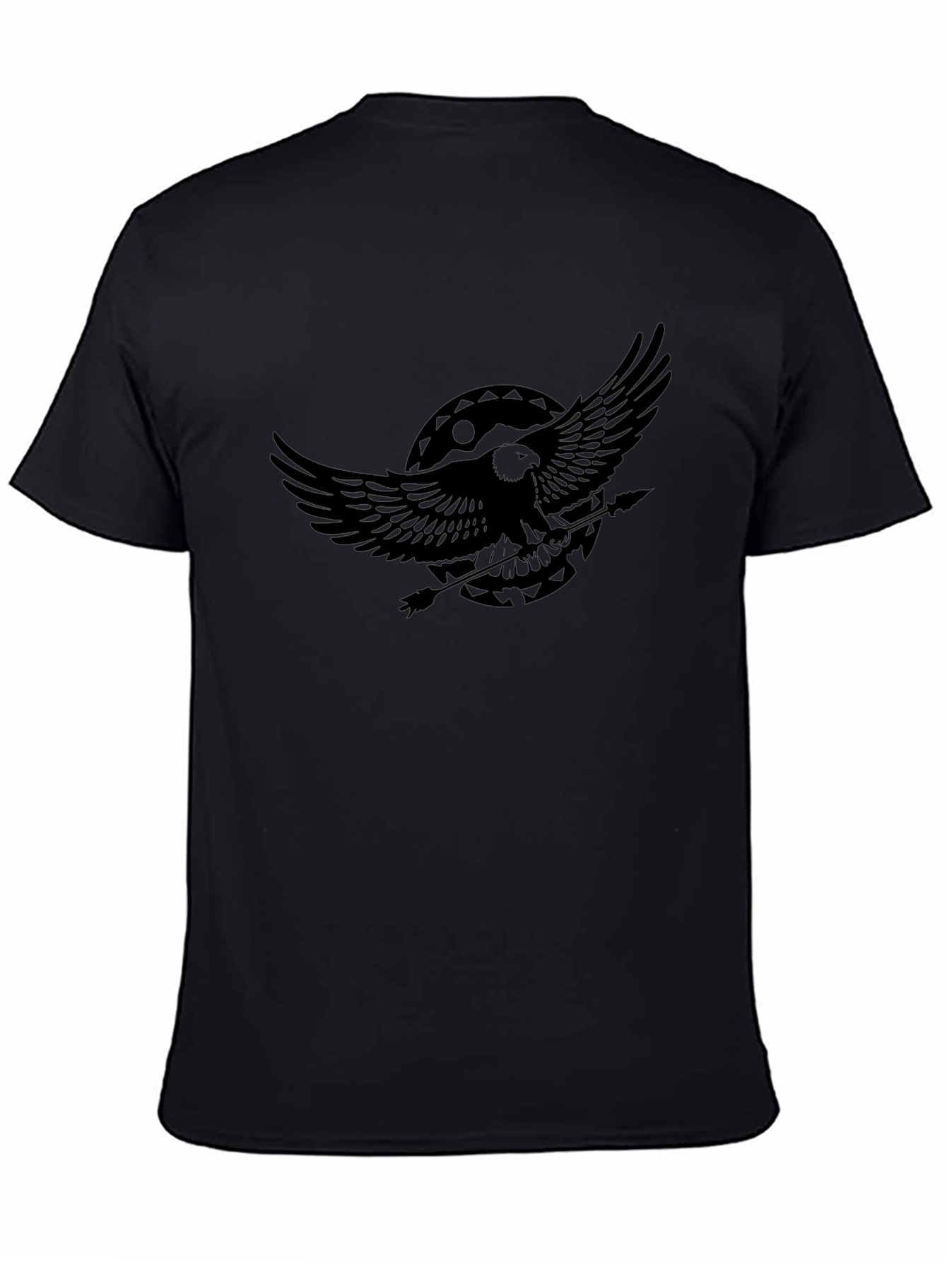 Black Eagle Graphic Tee - Stylish Mens T-Shirt