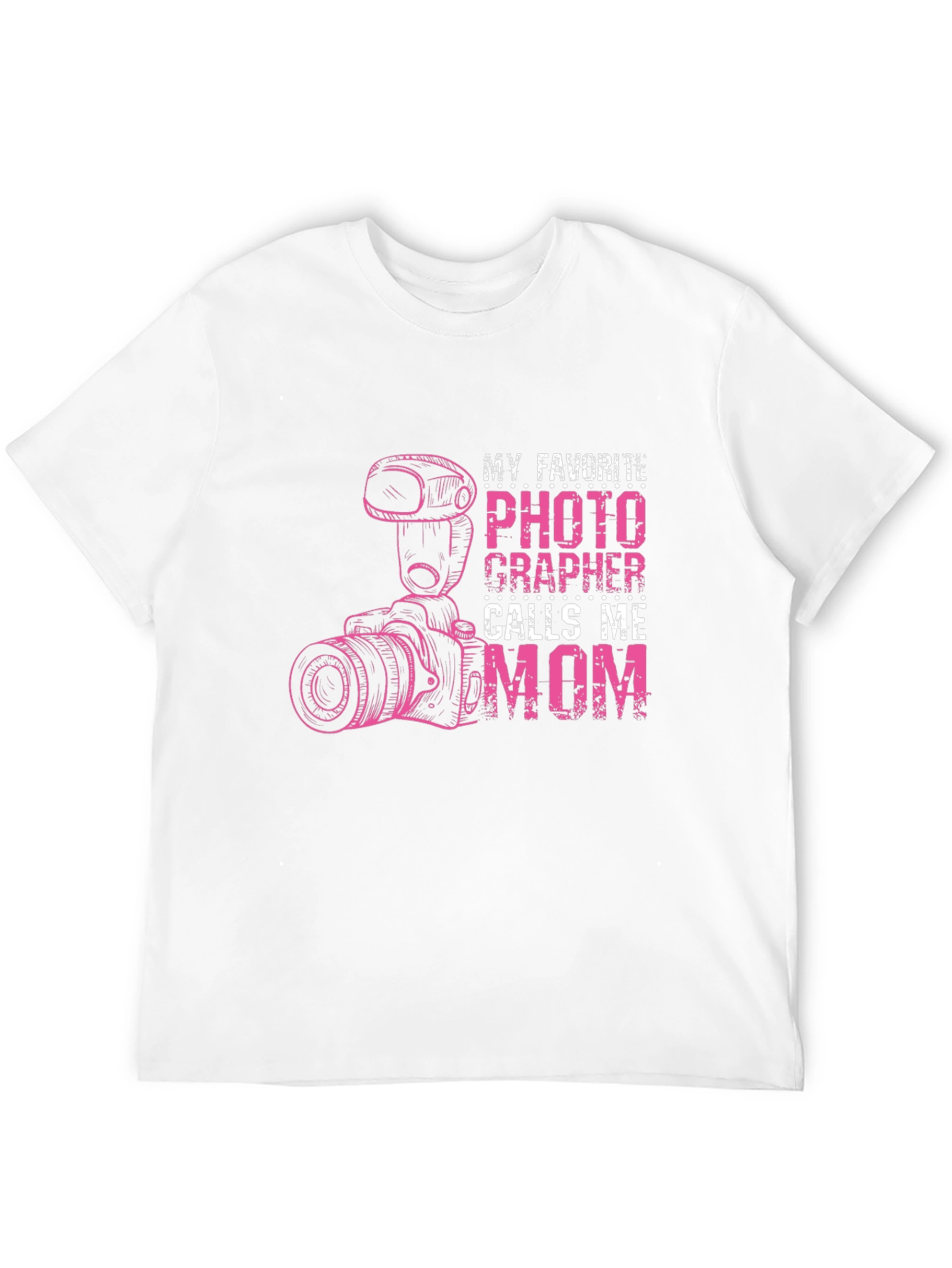 Photographer Mom T-Shirt - Black Graphic Tee