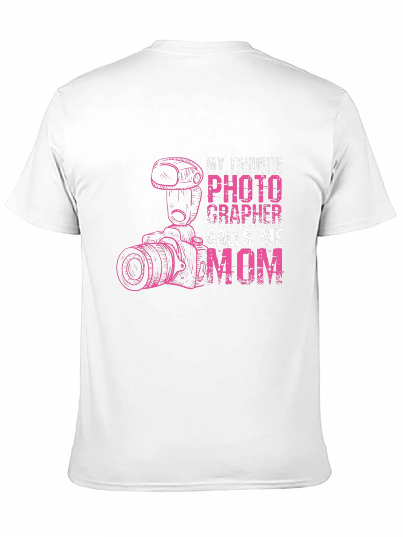 Photographer Mom T-Shirt - Black Graphic Tee